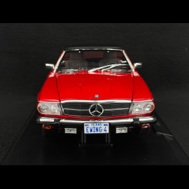 Mercedes-Benz 450 SL US Version 1975 Bobby Ewing Dallas Red 1/18 Norev 183729