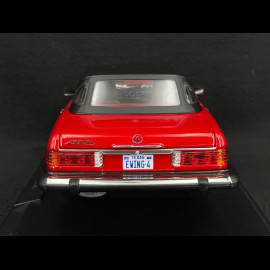 Mercedes-Benz 450 SL US Version 1975 Bobby Ewing Dallas Red 1/18 Norev 183729