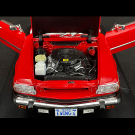 Mercedes-Benz 450 SL US Version 1975 Bobby Ewing Dallas Red 1/18 Norev 183729