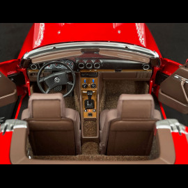 Mercedes-Benz 450 SL US Version 1975 Bobby Ewing Dallas Red 1/18 Norev 183729