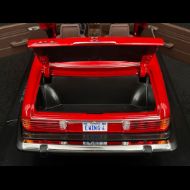 Mercedes-Benz 450 SL US Version 1975 Bobby Ewing Dallas Red 1/18 Norev 183729