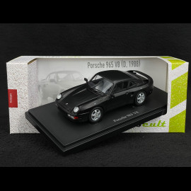 Porsche 965 V8 Prototype 1984 dull black 1/43 Autocult 06031
