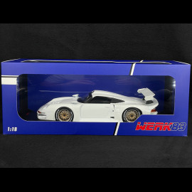 Porsche 911 GT1 Type 993 Plain Body 1996 Weiß 1/18 Werk83 W18013003