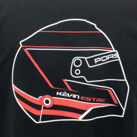 Kévin Estre T-Shirt Porsche Penske Motorsport Schwarz KE-23-106