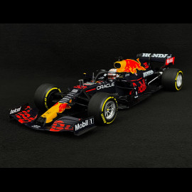 Max Verstappen Red Bull Racing RB16B n° 33 Winner GP Mexico 2021 F1 1/18 Minichamps 110211933