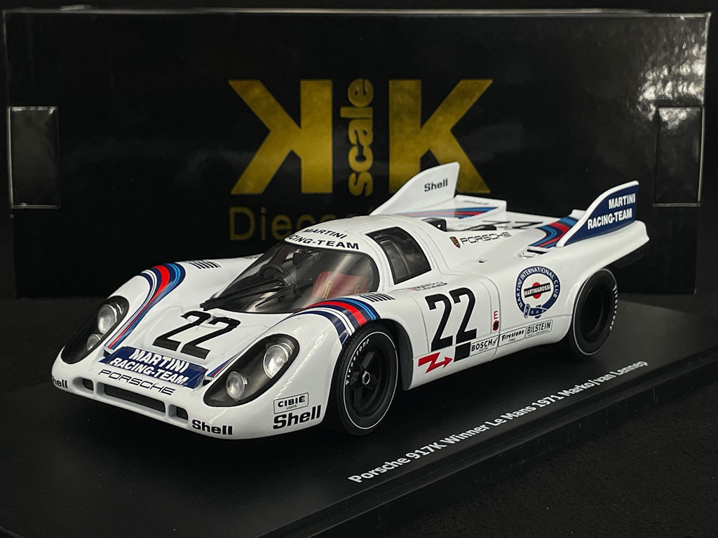 Porsche 917K n° 22 Martini Winner 24h Le Mans 1971 1/18 KK