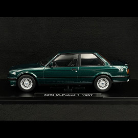 BMW 325i E30 M-Package 1 1987 Dark Green Metallic 1/18 KK Scale KKDC180744