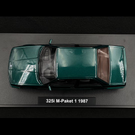 BMW 325i E30 M-Package 1 1987 Dark Green Metallic 1/18 KK Scale KKDC180744