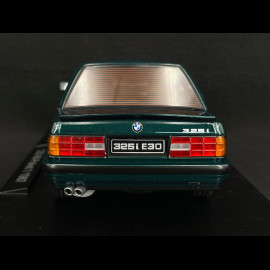 BMW 325i E30 M-Package 1 1987 Dark Green Metallic 1/18 KK Scale KKDC180744