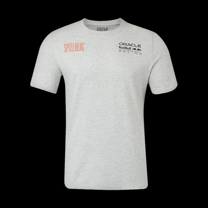 T-Shirt Red Bull Racing F1 GP Austria 2023 Verstappen Perez Grey TU4341 - men
