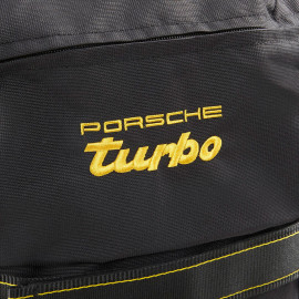 Porsche Rucksack Turbo Legacy Puma Planenmaterial Schwarz / Gelb 079834_01