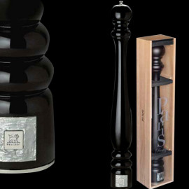 Pepper Mill Giant Paris Collection 110cm Black Lacquered Wood Peugeot