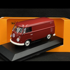 Volkswagen Transporter T1 1963 Dark Red 1/43 Minichamps 940052201