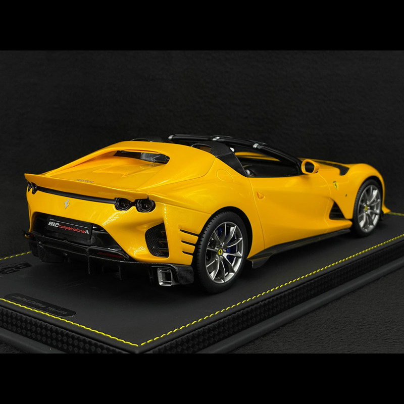 予約品＞ BBR 1/18 Ferrari 812 Competizione A Giallo Tristrato