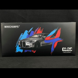 BMW M4 Coupé 2020 Portimao Blue 1/18 Minichamps 113020123