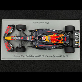 Max Verstappen Red Bull Racing RB18 n° 1 Sieger GP Niederlande 2022 30. Sieg F1 1/43 Spark S8548