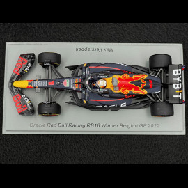 Max Verstappen Red Bull Racing RB18 n° 1 Winner GP Belgium 2022 F1 1/43 Spark S8547