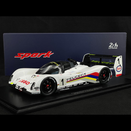 Peugeot 905 n° 1 Winner 24h Le Mans 1992 1/18 Spark 18LM92 - Elfershop