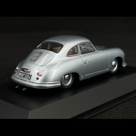 Porsche 356 Nr. 1 Christophorus Edition 1952 Silver grey metallic 1/43 Spark MAP02000122