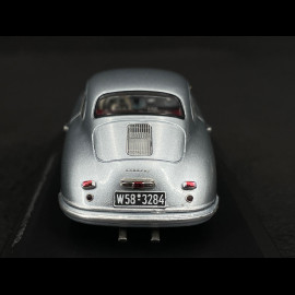 Porsche 356 Nr. 1 Christophorus Edition 1952 Silver grey metallic 1/43 Spark MAP02000122