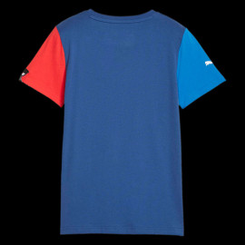 BMW T-shirt Motorsport M8 GTE by Puma Blau / Rot 621258-04 - Kinder