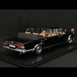 Mercedes 600 W100 Landaulet Elizabeth II / Kiesinger 1965 Black 1/18 KK Scale KKDC181185