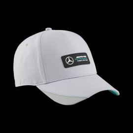 Mercedes AMG Kappe F1 Team Hamilton / Russell Puma Hellgrau 024818-02 - Unisex