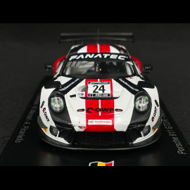 Porsche 911 GT3 R Type 991 n° 24 24h Spa 2022 1/43 Spark SB524