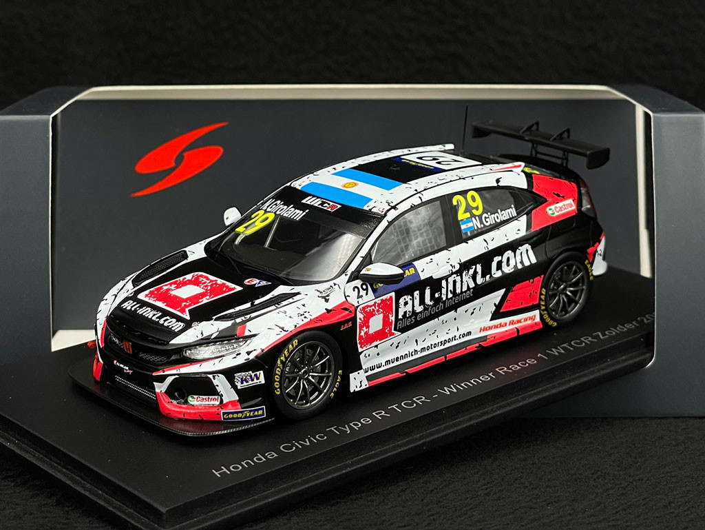 Honda Civic Type R TCR n° 29 Winner WTCR Zolder 2020 1/43 Spark S8966 -  Elfershop