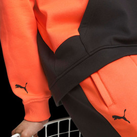 Mercedes Sweatshirt with hood AMG Statement Puma Orange / Black 621188-01 - men Mercedes Sweatshirt with hood AMG Statement Puma Orange / Black 621188-01 - men