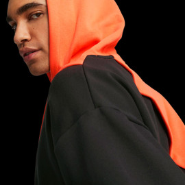 Mercedes Sweatshirt with hood AMG Statement Puma Orange / Black 621188-01 - men Mercedes Sweatshirt with hood AMG Statement Puma Orange / Black 621188-01 - men