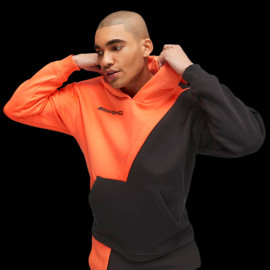 Mercedes Sweatshirt with hood AMG Statement Puma Orange / Black 621188-01 - men Mercedes Sweatshirt with hood AMG Statement Puma Orange / Black 621188-01 - men
