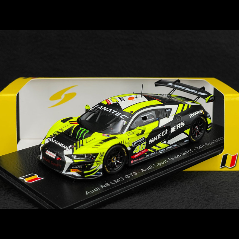 Audi R8 LMS GT3 n° 46 24h Spa 2022 1/43 Spark SB511 - Elfershop