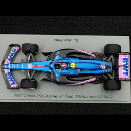 Esteban Ocon Alpine A522 n° 31 5. GP Österreich 2022 100. GP F1 1/43 Spark 410212144