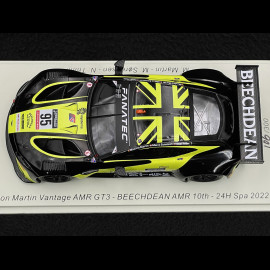 Aston Martin Vantage AMR GT3 n° 95 10. 24h Spa 2022 1/43 Spark SB504