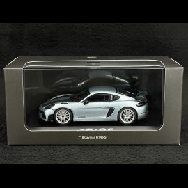 Porsche 718 Cayman GT4 RS 2022 Azzurro Thetys Metallic 1/43 Minichamps WAP0200020NGT4