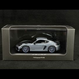 Porsche 718 Cayman GT4 RS 2022 Arctic Grey 1/43 Minichamps WAP0200010NGT4