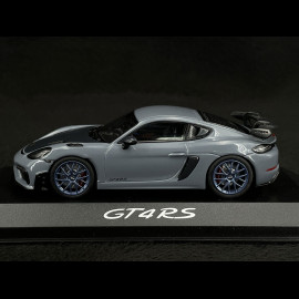 Porsche 718 Cayman GT4 RS 2022 Arctic Grey 1/43 Minichamps WAP0200010NGT4