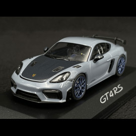 Porsche 718 Cayman GT4 RS 2022 Arctic Grey 1/43 Minichamps WAP0200010NGT4