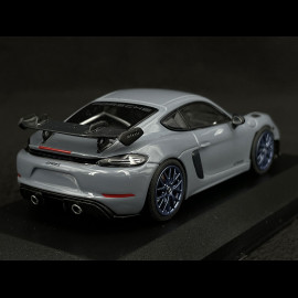 Porsche 718 Cayman GT4 RS 2022 Arctic Grey 1/43 Minichamps WAP0200010NGT4