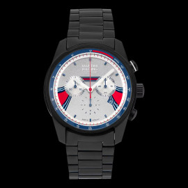Porsche Uhr Martini Racing Chrono Sport Schwarz / Silber / Rot / Blau WAP0700200P042