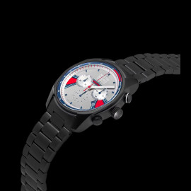Porsche Uhr Martini Racing Chrono Sport Schwarz / Silber / Rot / Blau WAP0700200P042