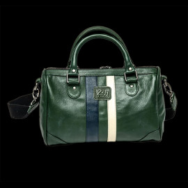 24h Le Mans Handbag 1923 Centenary Edition Courcelle Racing Green Leather 27185-3037