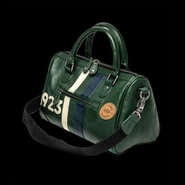 24h Le Mans Handbag 1923 Centenary Edition Courcelle Racing Green Leather 27185-3037