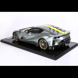 Ferrari 812 Competizione 2021 Coburn Grey 1/12 BBR Models BBR1215A