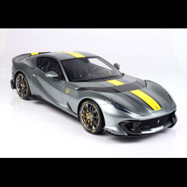 Ferrari 812 Competizione 2021 Coburn Grey 1/12 BBR Models BBR1215A