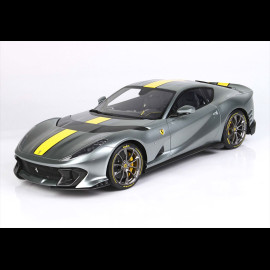 Ferrari 812 Competizione 2021 Coburn Grau 1/12 BBR Models BBR1215A