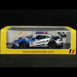 Porsche 911 GT3 R Type 991 n° 47 7. 24h Spa 2022 1/43 Spark SB502