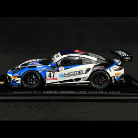 Porsche 911 GT3 R Type 991 n° 47 7. 24h Spa 2022 1/43 Spark SB502