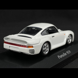 Porsche 959 1987 Carraraweiß 1/43 Minichamps 940062521